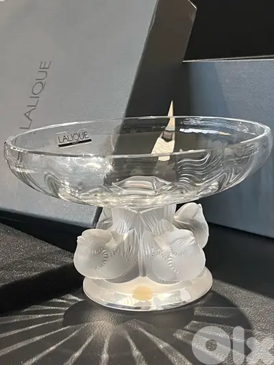Lalique coupe cristal 14cm
