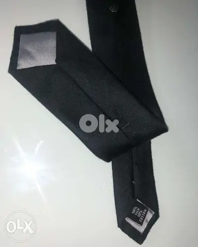 Men accesories, clothing, Cravate for MEN, classy black, ROLEX brand