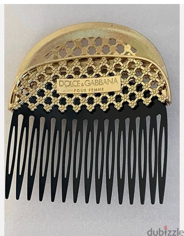 dolce and gabbana hair comb 0