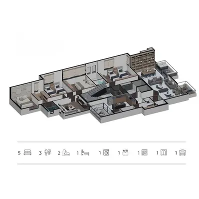 RWB110RR - Mega apartment for sale in Tripoli