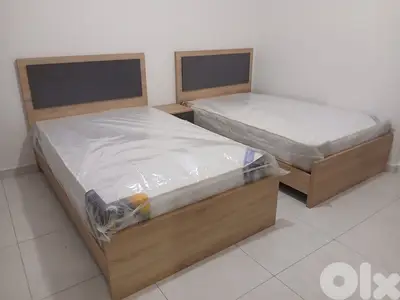 تختين مفرد ونص مع فرشة جديدة بافضل الاسعار