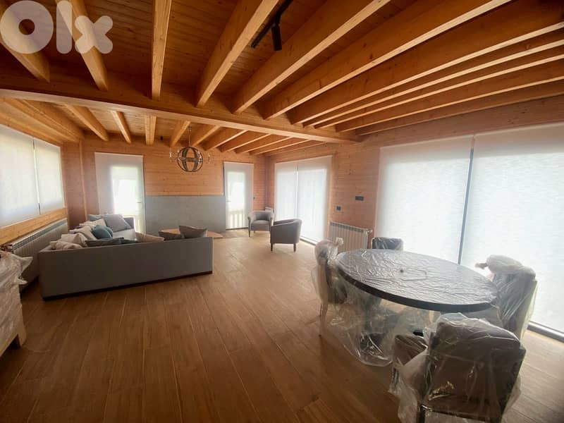 Chalet for sale in Faqra/ Townhome/ New/ Garden 1