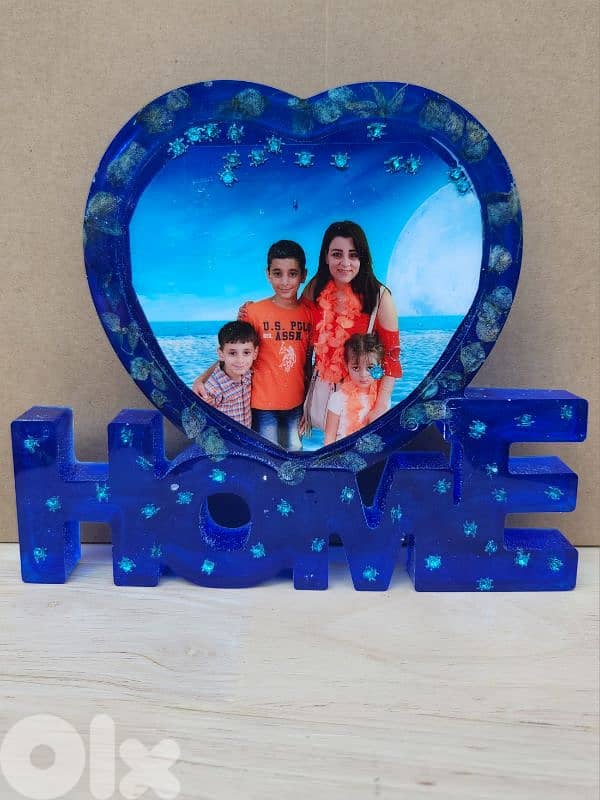 Resin home sweet memory keepsake 0