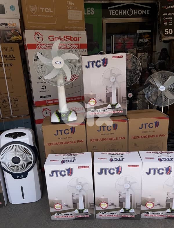 JTC 16” Rechargeable Fan 2