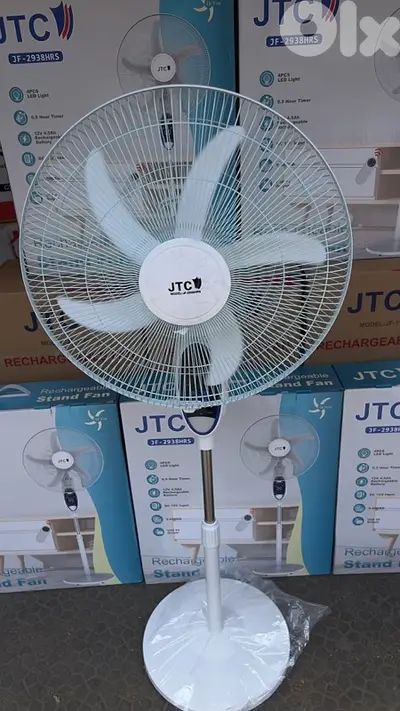 JTC 18” Rechargeable Fan