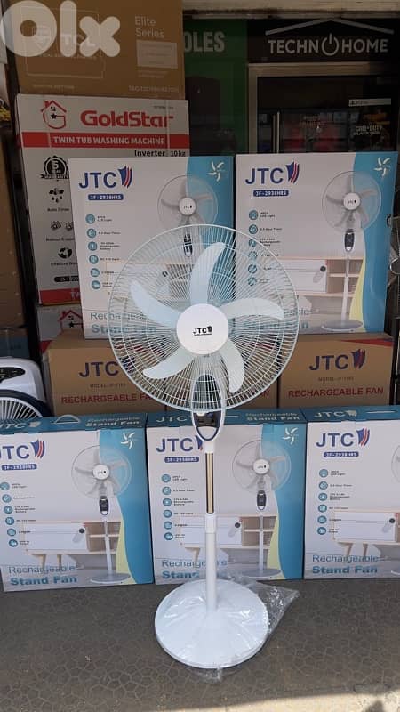 JTC 18” Rechargeable Fan 2