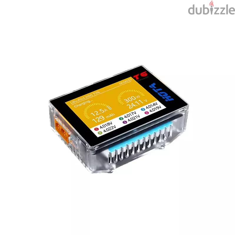 HOTA T6 DC 300W PD 90W 15A 1-6S LiPo Battery Charger 0