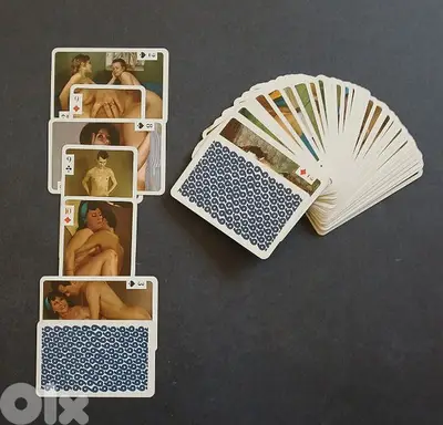 Vintage Swedish Adut Playing Cards