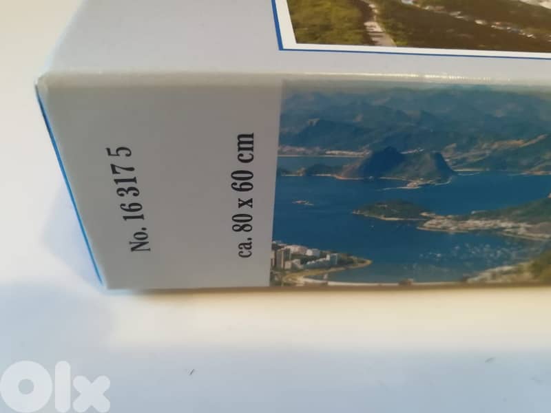 Ravenzburger "A view over Rio" puzzle 1500 pcs 80*60 cm used 2
