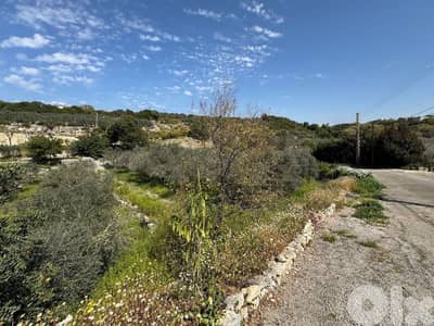 980 m2 land + open view for sale in Rihani - Jbeil - الريحاني - جبيل