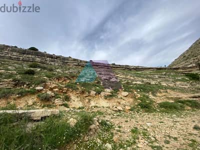 6000 m2 land + open mountain view for sale in Hrajel - حراجل