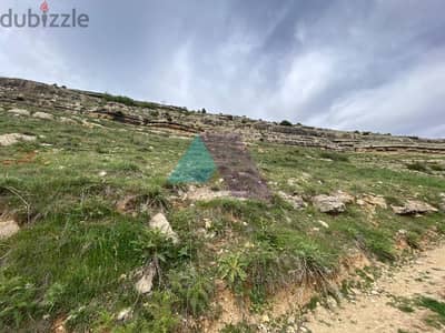 6000 m2 land + open mountain view for sale in Hrajel - حراجل