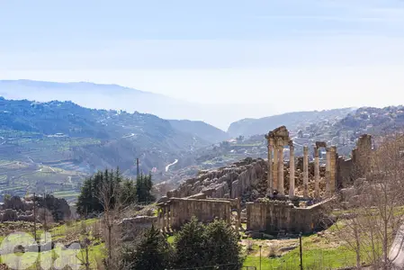 2282 m2 land + open mountain view for sale in Fakra - أرض في فقرا