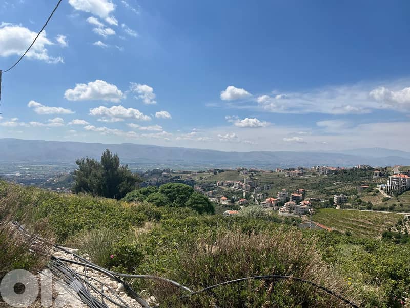 zahle dhour land 1300 sqm for sale panoramic view #6615 0