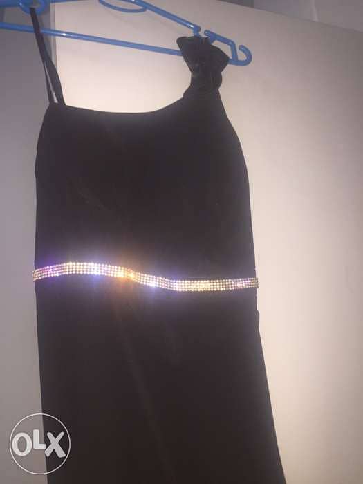 long black dress- Prom dress- Robe- Graduation 0