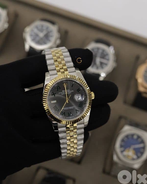Rolex Datejust Two Tone Gold Wimbledon Swiss Superclone 1.1 0