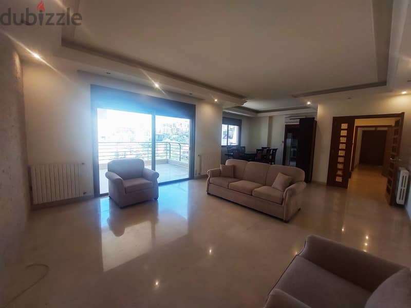 240 SQM Fully Furnished Apartment in Mtayleb with Partial Sea View 0