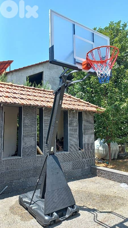 now 425$ before 550$ hoop basketball stand (140×80cm) 0