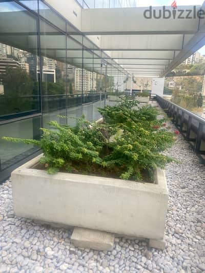 Impressive office with shared garden