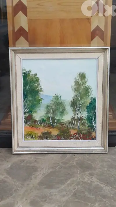 لوحة رسم زيتي اوروبية