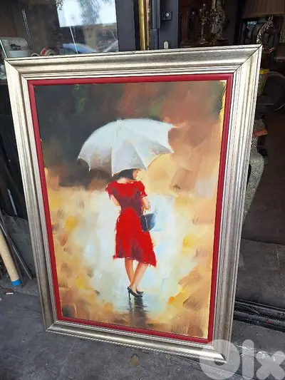 لوحة رسم زيتي راقي سعر لقطة