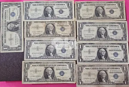 one dollar 1957