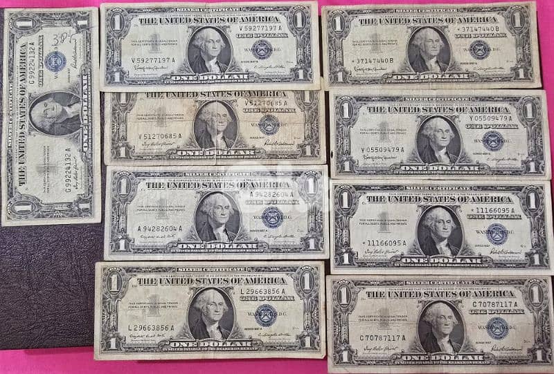 one dollar 1957 0