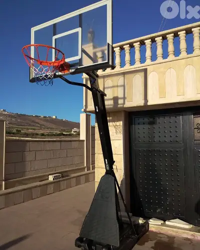 Now 425$  before 550$ movable hoop basketball stand