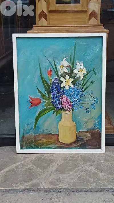 لوحة رسم زيتي اوروبية