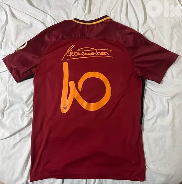 Totti retirement ac roma home jersey 3