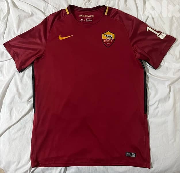 Totti retirement ac roma home jersey 5