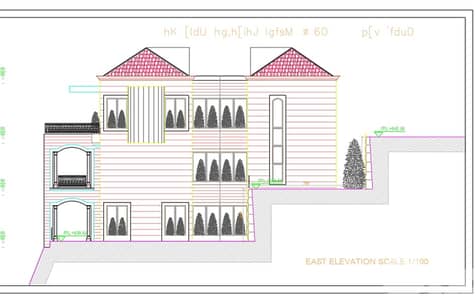 890 Sqm | Prime location land for sale in Beit Meri / نبع السعادة