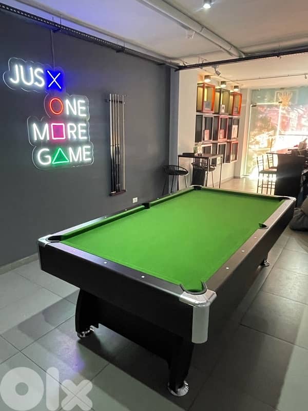 Pool table billiard 8ft mdf 0
