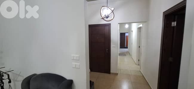 L17932- 3-Bedroom Apartment With Terrace For Sale in Bsalim
