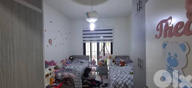 L17932- 3-Bedroom Apartment With Terrace For Sale in Bsalim