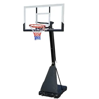 Sba Basketball Hoop Adjustable 2.45-3.05m board 140cmx80cm