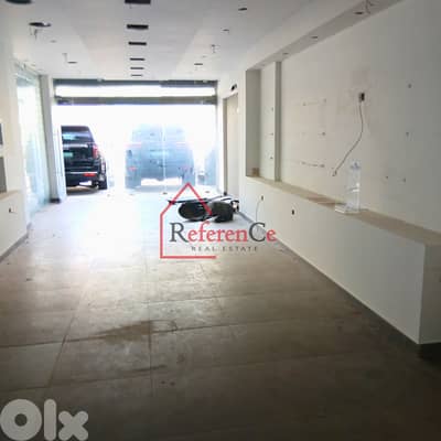A beautiful shop for rent  in horsh tabet sinelfilمحل تجاري للايجار