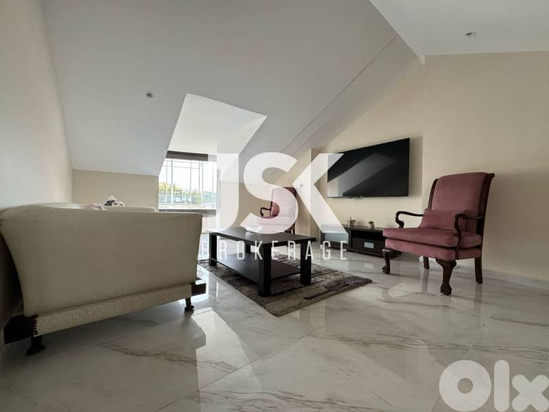 L17930- Fully Furnished Apartment For Rent in Mansourieh 0