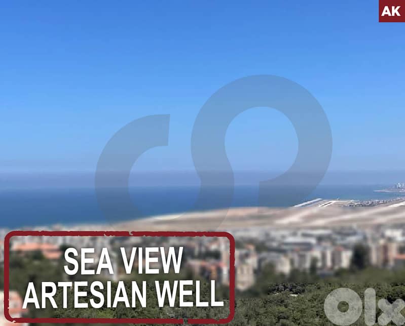 sea view_ artesian well - Bchamoun/بشامون  REF#AK121080 0