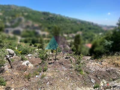 1700 m2 land + open mountain view for sale in Ashkout - عشقوت