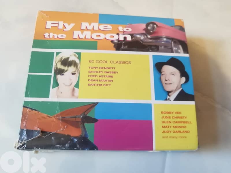 Fly Me To The Moon - 60 Cool Classics on 3 CDs box set 1