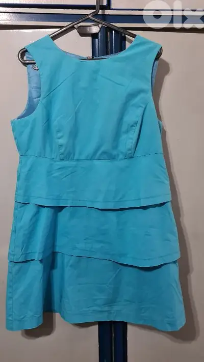 Zara dress sky blue