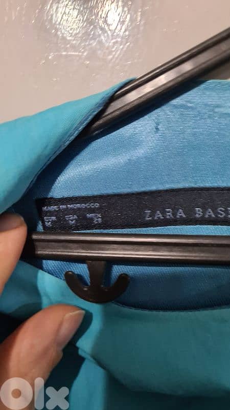 Zara dress sky blue 2