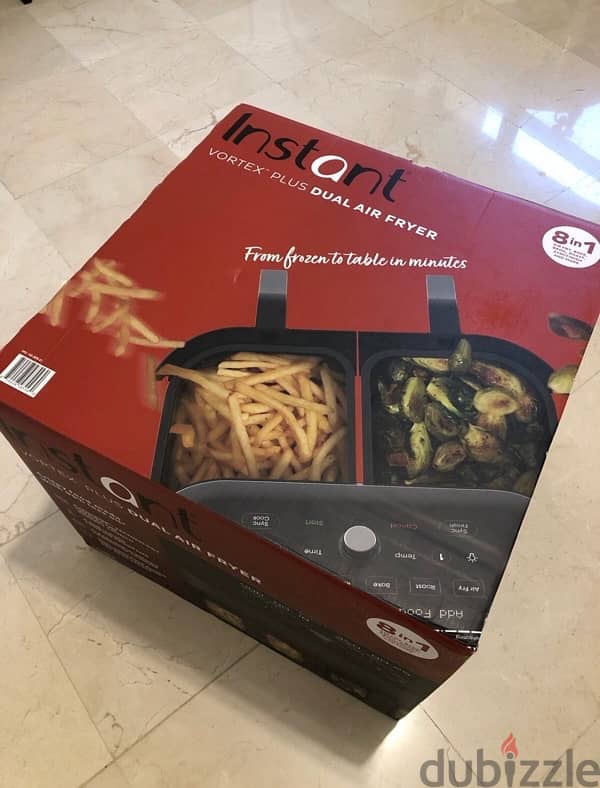 Instant Pot Vortex Plus XL 8QT ClearCook Air Fryer (180$ ONLY!!) 2