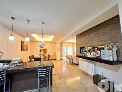 L17966- 3-Bedroom Furnished Apartment with Terrace For Sale in Ghadir