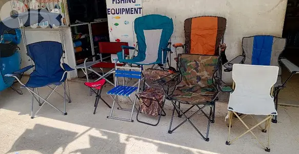 camping chairs at a great price starting 4 dollars only