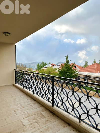 L17944- Fully Furnished Chalet With Terrace For Rent in Laq