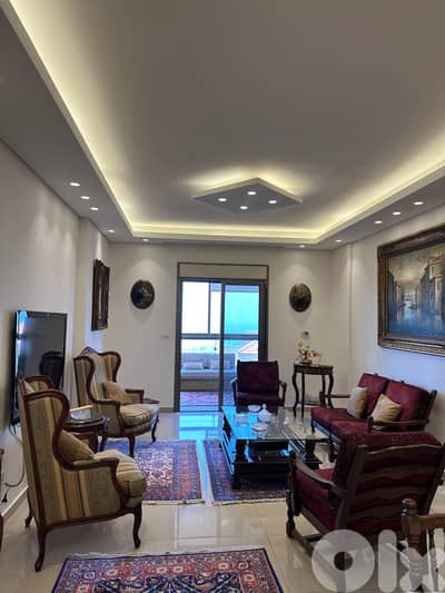 158 SQM Apartment in Bsalim, Metn with a Partial Sea View