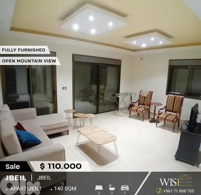 140 SQM furnished Apartment for SALE in Chikhane-Jbeil !