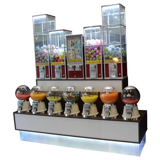 CANDY DROP CD121 - Coin Operated Vending Machine Station (Refurbished) 0